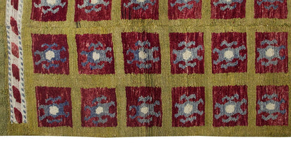 3'5"x5'1" ft Turkish Tulu,Tulu Rug, Karapınar Tulu Rug, Vintage Tulu 105 x 155 cm