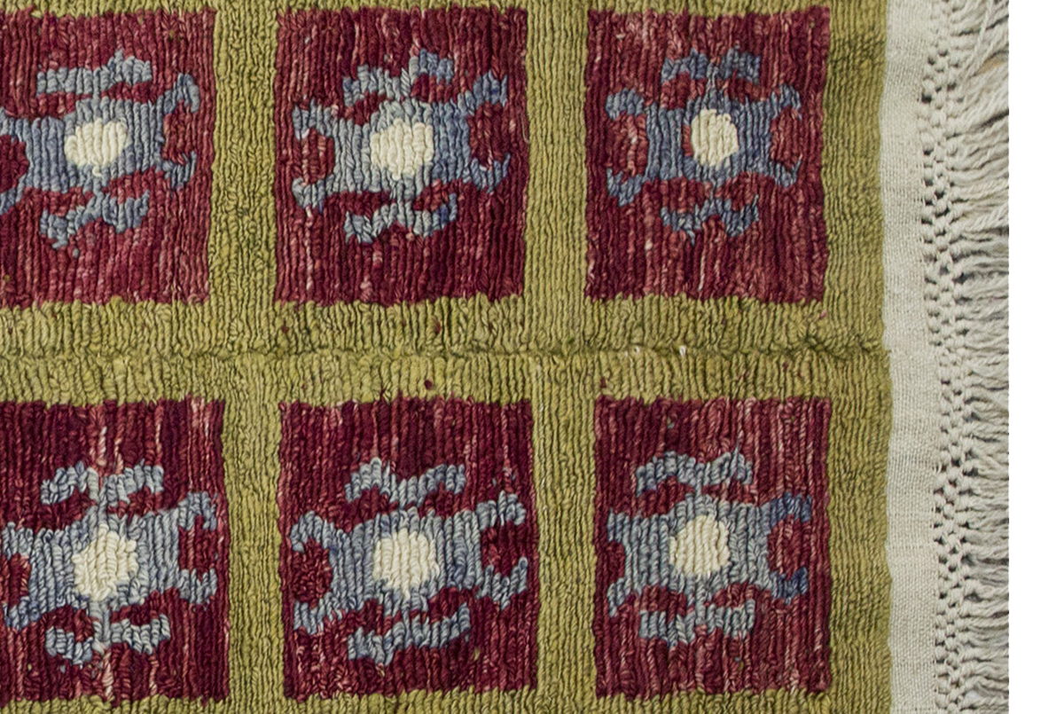 3'5"x5'1" ft Turkish Tulu,Tulu Rug, Karapınar Tulu Rug, Vintage Tulu 105 x 155 cm