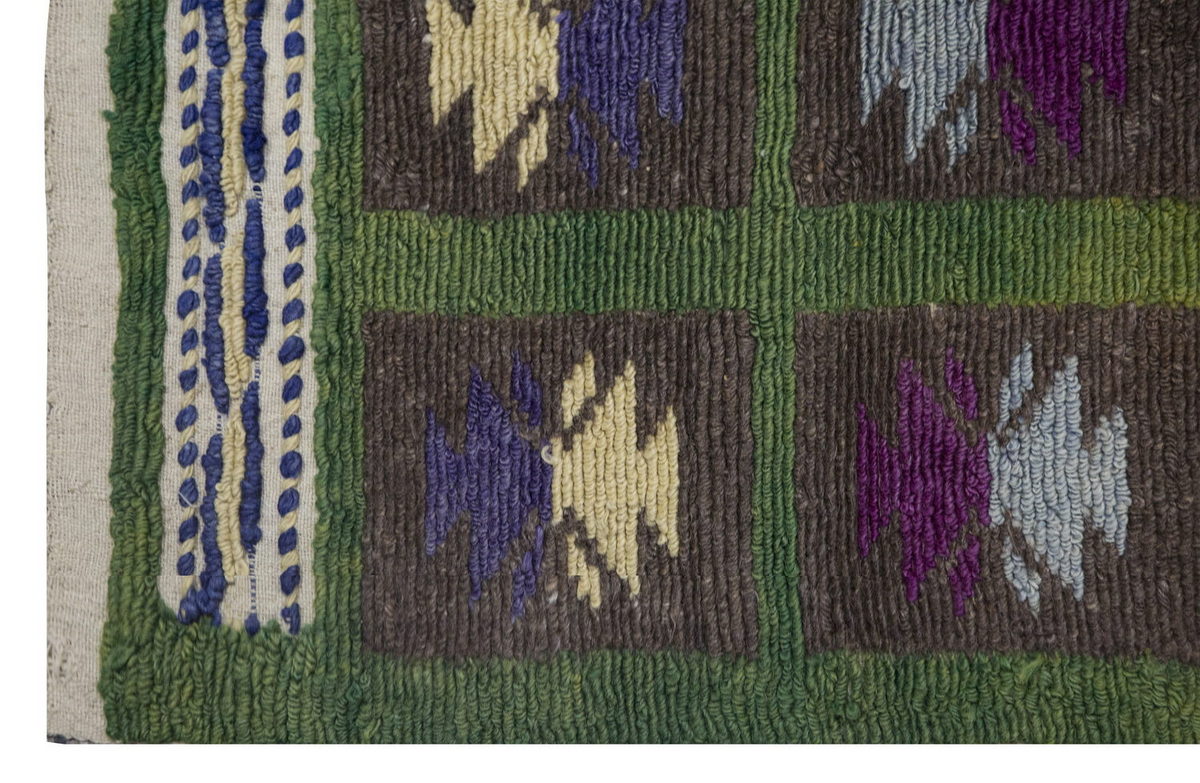 3'5"x5'8" ft Turkish Tulu,Tulu Rug, Karapınar Tulu Rug, Vintage Tulu 105 x 172 cm