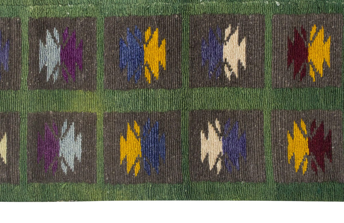 3'5"x5'8" ft Turkish Tulu,Tulu Rug, Karapınar Tulu Rug, Vintage Tulu 105 x 172 cm