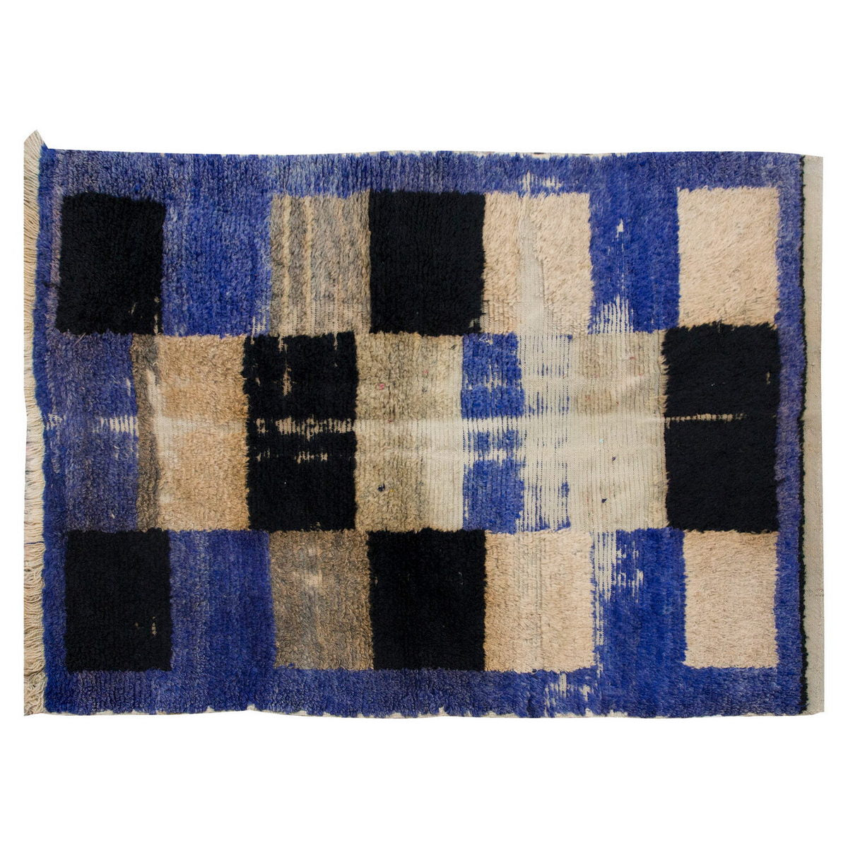 3'5"x5 ft Turkish Tulu,Tulu Rug, Karapınar Tulu Rug, Vintage Tulu 104 x 152 cm