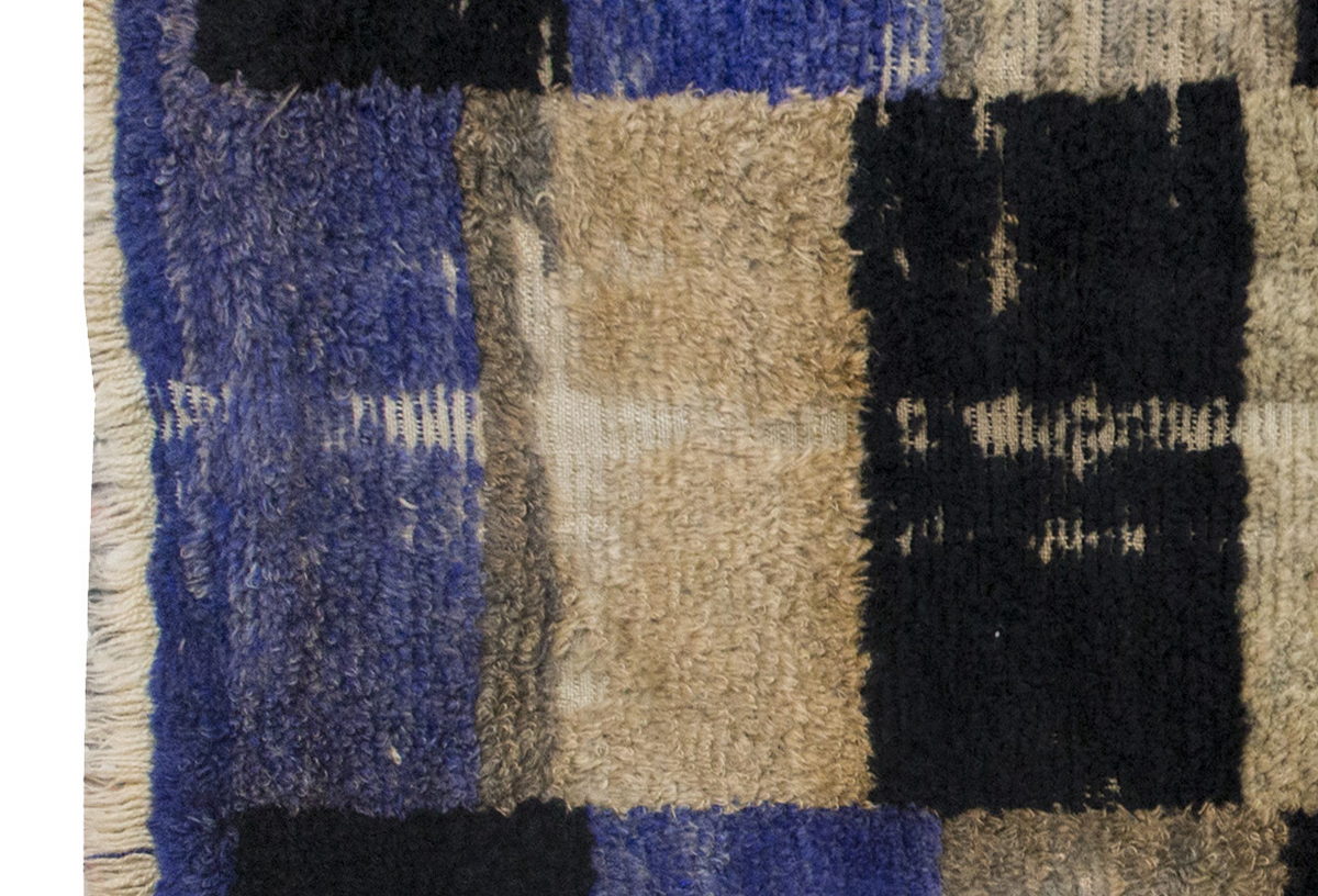 3'5"x5 ft Turkish Tulu,Tulu Rug, Karapınar Tulu Rug, Vintage Tulu 104 x 152 cm