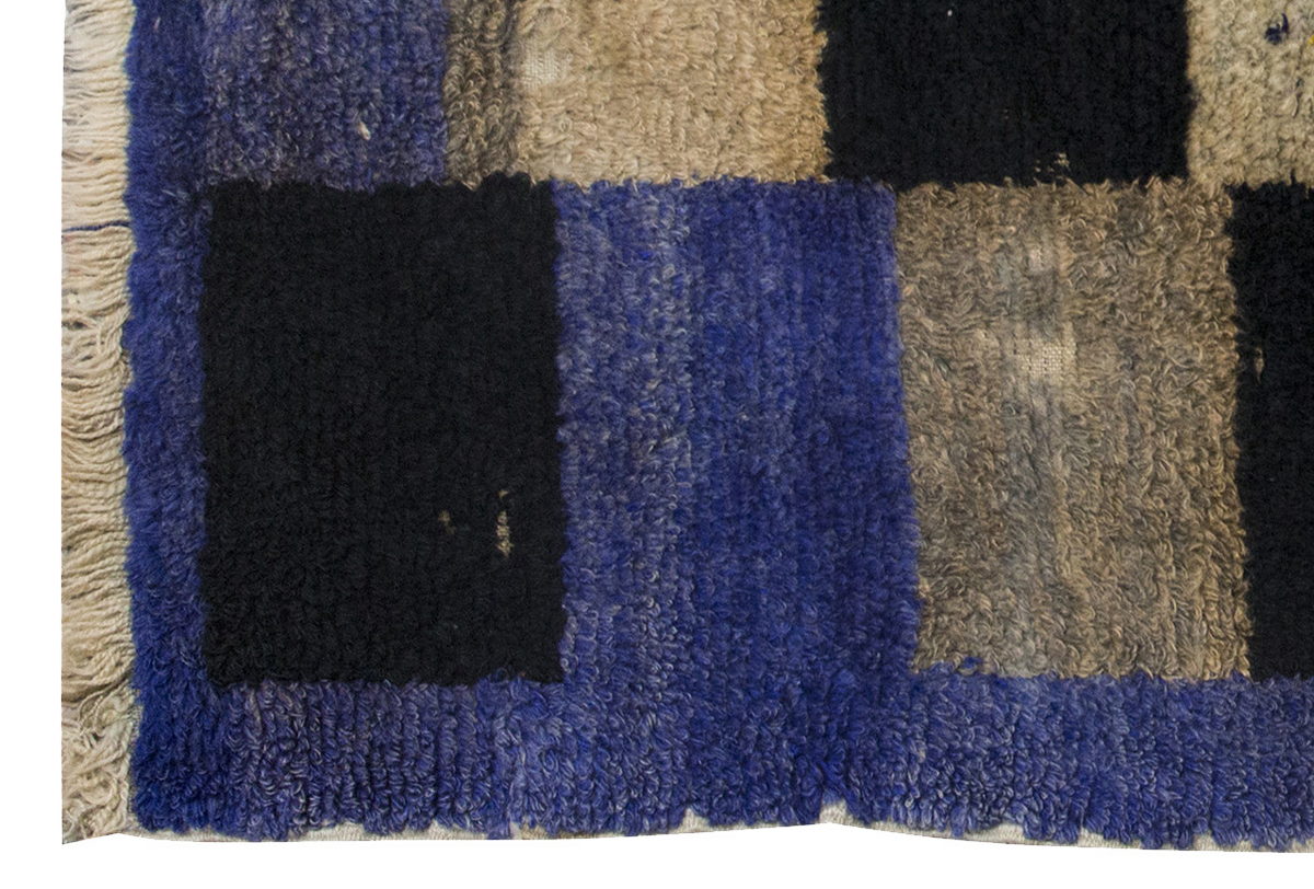 3'5"x5 ft Turkish Tulu,Tulu Rug, Karapınar Tulu Rug, Vintage Tulu 104 x 152 cm