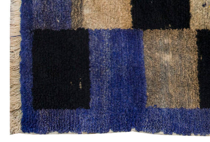3'5"x5 ft Turkish Tulu,Tulu Rug, Karapınar Tulu Rug, Vintage Tulu 104 x 152 cm