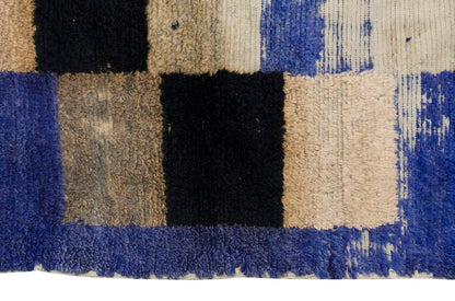 3'5"x5 ft Turkish Tulu,Tulu Rug, Karapınar Tulu Rug, Vintage Tulu 104 x 152 cm