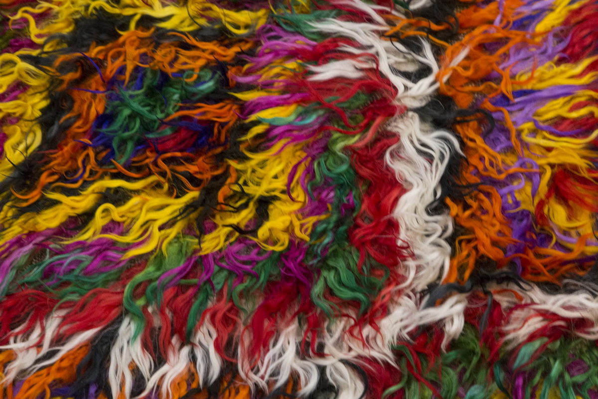 3'5"x6'7" ft Turkish Tulu,Tulu Rug, Karapınar Tulu Rug, Vintage Tulu 105 x 200 cm