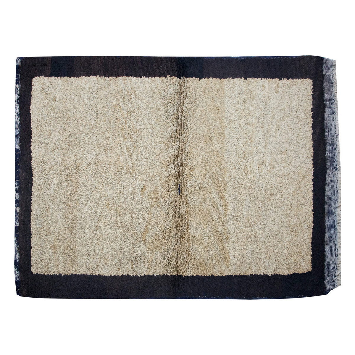 3'6"x4'5" ft Turkish Tulu,Tulu Rug, Karapınar Tulu Rug, Vintage Tulu 107 x 135 cm