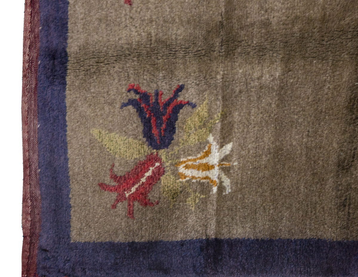 3'6"x6'7" ft Turkish Tulu,Tulu Rug, Karapınar Tulu Rug, Vintage Tulu 106 x 200 cm