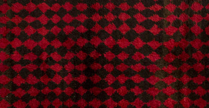 3'6"x6'9" ft Turkish Tulu,Tulu Rug, Karapınar Tulu Rug, Vintage Tulu 106 x 205 cm