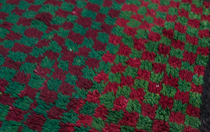 3'7"x4'4" ft Turkish Tulu,Tulu Rug, Karapınar Tulu Rug, Vintage Tulu 110 x 132 cm