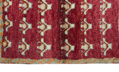3'7"x4'9" ft Turkish Tulu,Tulu Rug, Karapınar Tulu Rug, Vintage Tulu 109 x 145 cm