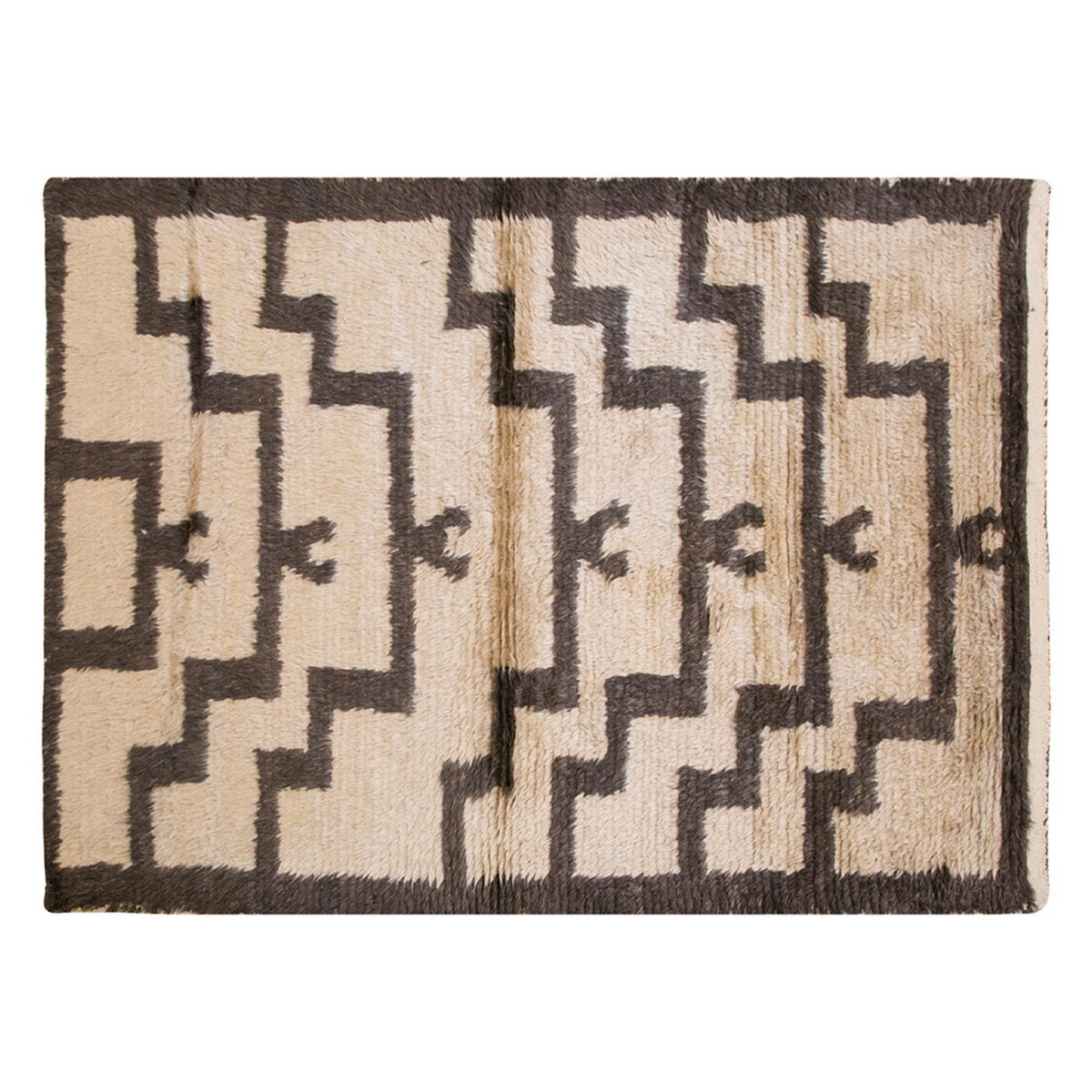 3'7"x5'9" ft Turkish Tulu,Tulu Rug, Karapınar Tulu Rug, Vintage Tulu 110 x 176 cm