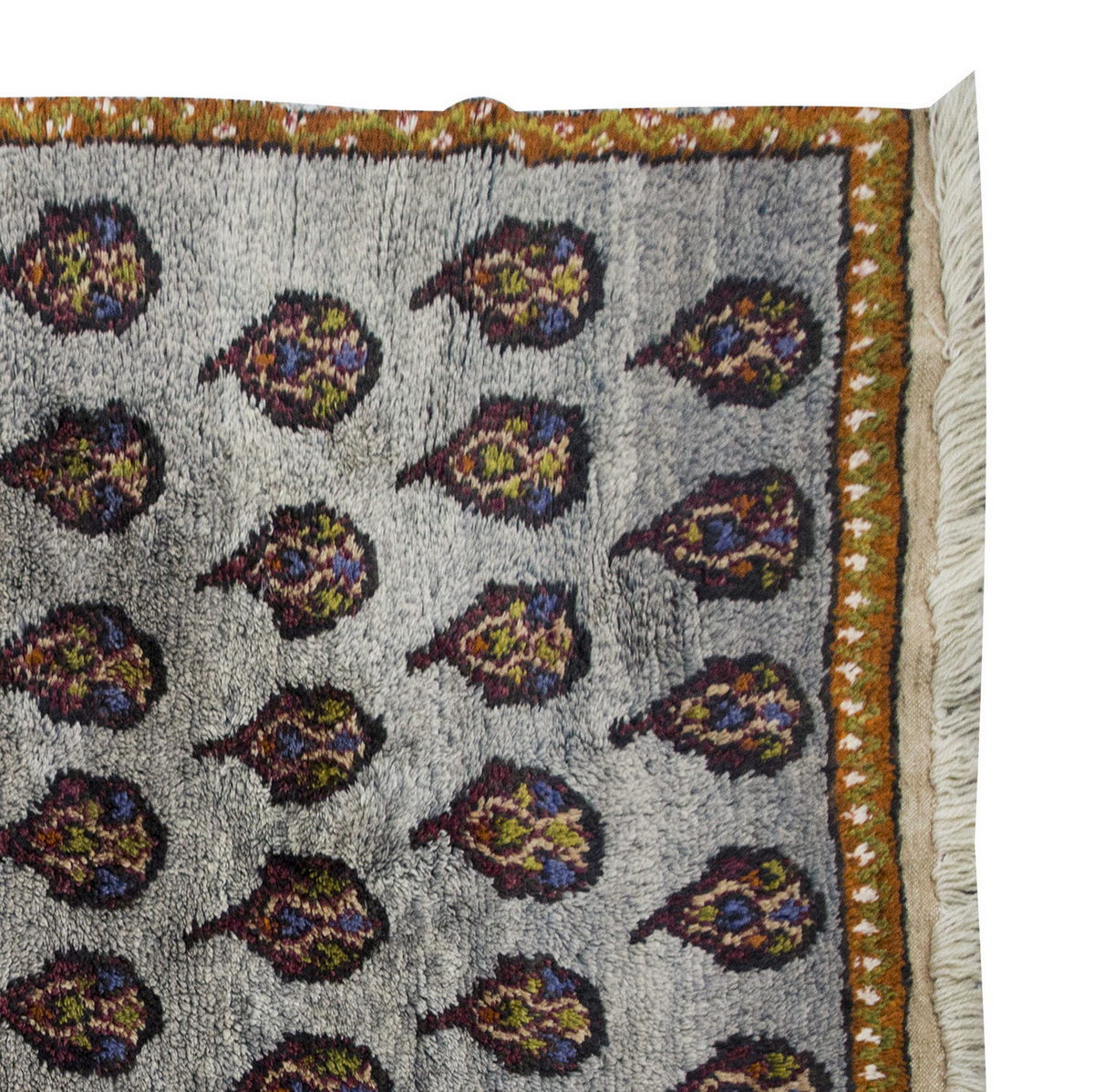 3'7"x6'3" ft Turkish Tulu,Tulu Rug, Karapınar Tulu Rug, Vintage Tulu 110 x 190 cm