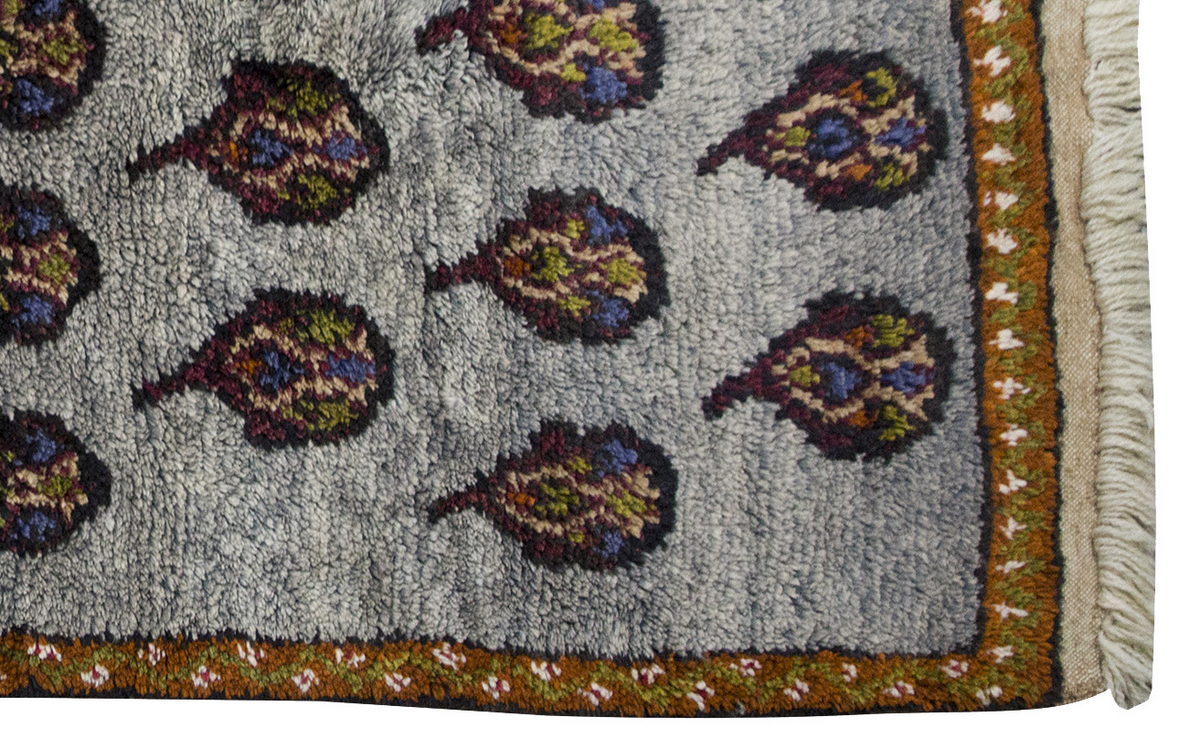3'7"x6'3" ft Turkish Tulu,Tulu Rug, Karapınar Tulu Rug, Vintage Tulu 110 x 190 cm