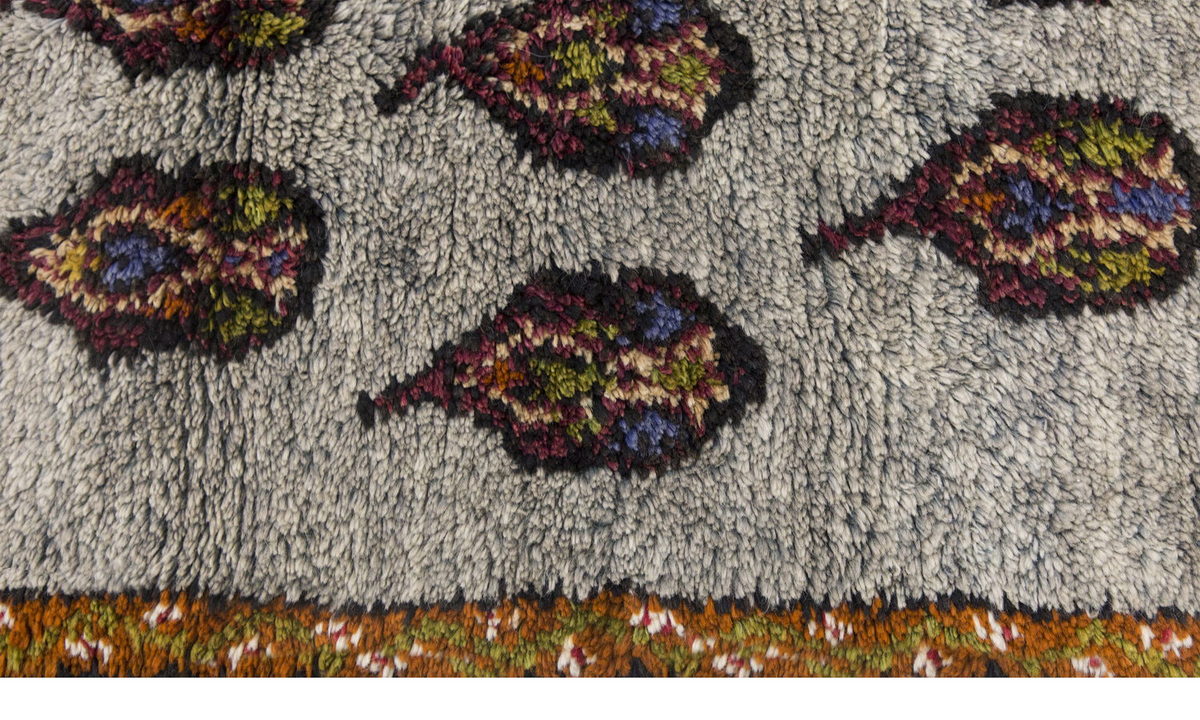 3'7"x6'3" ft Turkish Tulu,Tulu Rug, Karapınar Tulu Rug, Vintage Tulu 110 x 190 cm