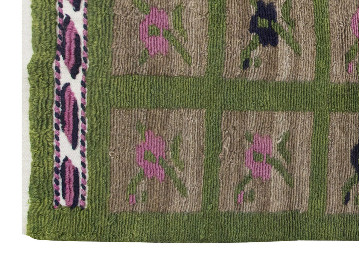 3'8"x4'11" ft Turkish Tulu,Tulu Rug, Karapınar Tulu Rug, Vintage Tulu 112 x 150 cm