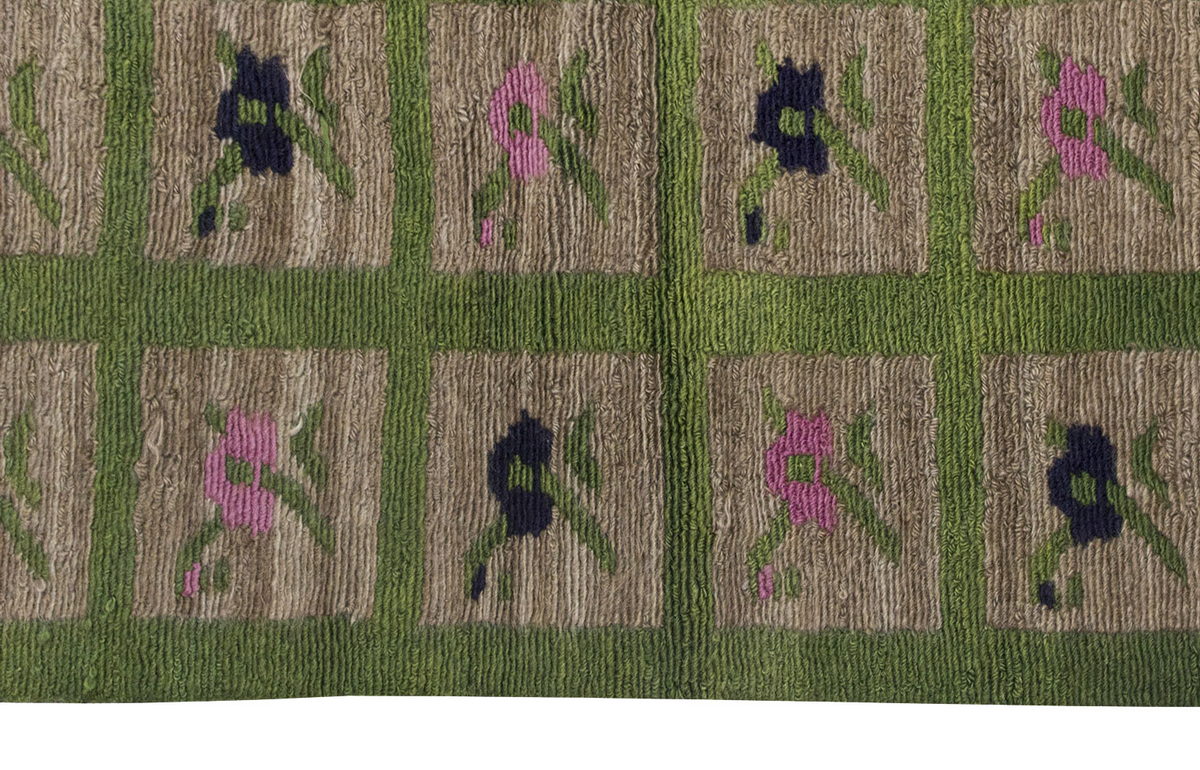 3'8"x4'11" ft Turkish Tulu,Tulu Rug, Karapınar Tulu Rug, Vintage Tulu 112 x 150 cm