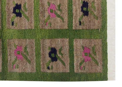 3'8"x4'11" ft Turkish Tulu,Tulu Rug, Karapınar Tulu Rug, Vintage Tulu 112 x 150 cm