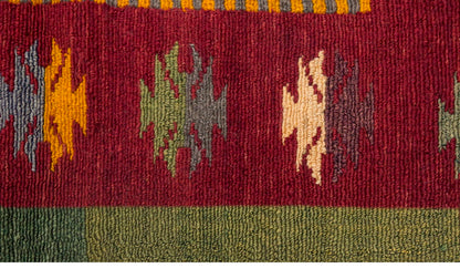 3'8"x4'9" ft Turkish Tulu,Tulu Rug, Karapınar Tulu Rug, Vintage Tulu 111 x 145 cm