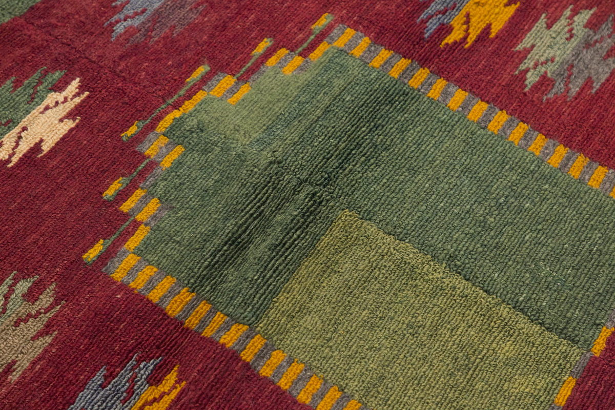 3'8"x4'9" ft Turkish Tulu,Tulu Rug, Karapınar Tulu Rug, Vintage Tulu 111 x 145 cm
