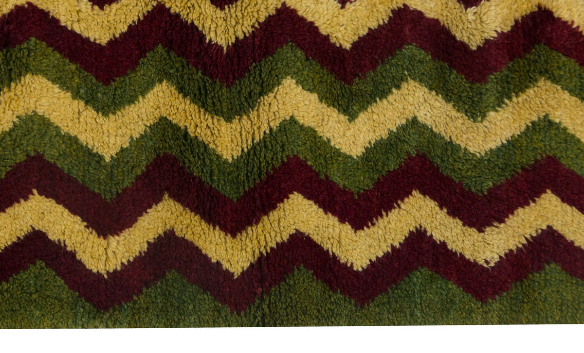 3'8"x5'2" ft Turkish Tulu,Tulu Rug, Karapınar Tulu Rug, Vintage Tulu 111 x 158 cm