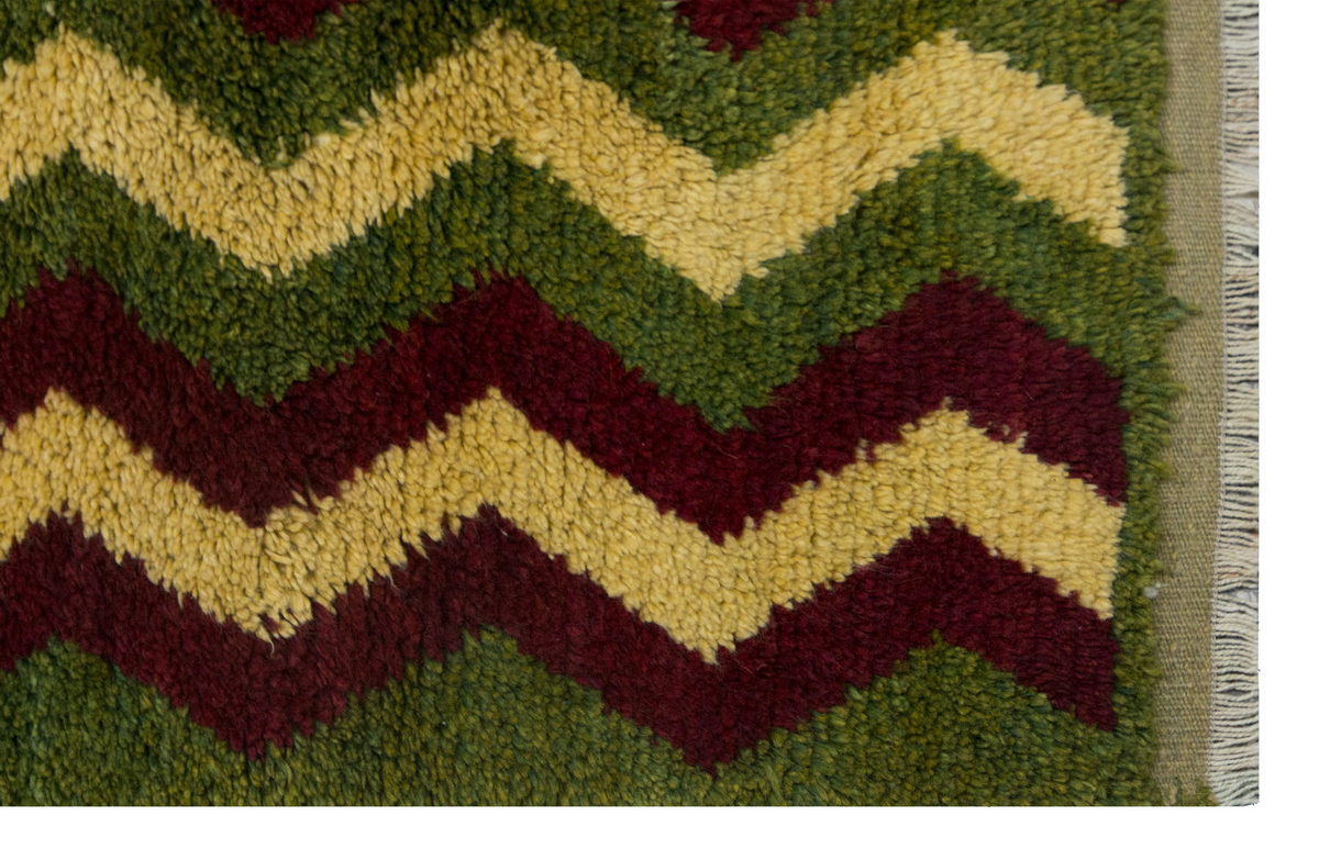 3'8"x5'2" ft Turkish Tulu,Tulu Rug, Karapınar Tulu Rug, Vintage Tulu 111 x 158 cm