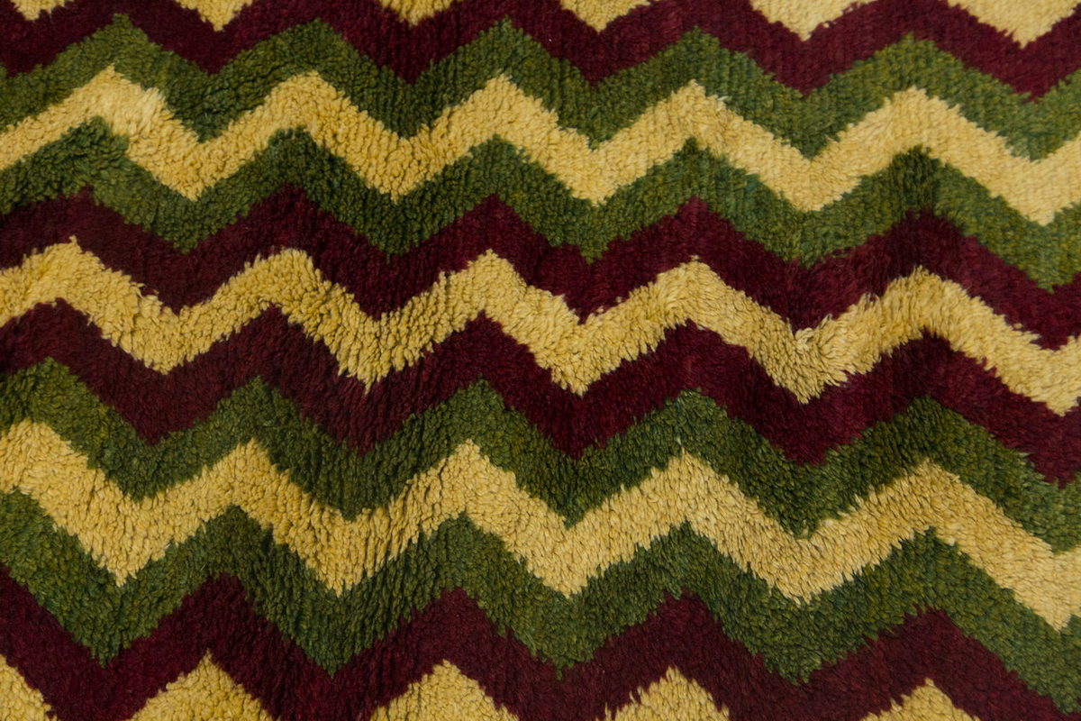 3'8"x5'2" ft Turkish Tulu,Tulu Rug, Karapınar Tulu Rug, Vintage Tulu 111 x 158 cm