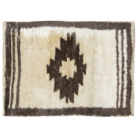 3'9"x5'7" ft Turkish Tulu,Tulu Rug, Karapınar Tulu Rug, Vintage Tulu 115 x 170 cm