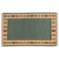 3.11x6.1 feet Kilim,4x6 Kilim Rug,Turkish Kilim Rug,Oushak Kilim,Handwoven Kilim, Handspun Wool Kilim Rug,New Kilim Rug,Natural Color Kilim