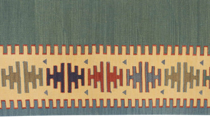 3.11x6.1 feet Kilim,4x6 Kilim Rug,Turkish Kilim Rug,Oushak Kilim,Handwoven Kilim, Handspun Wool Kilim Rug,New Kilim Rug,Natural Color Kilim