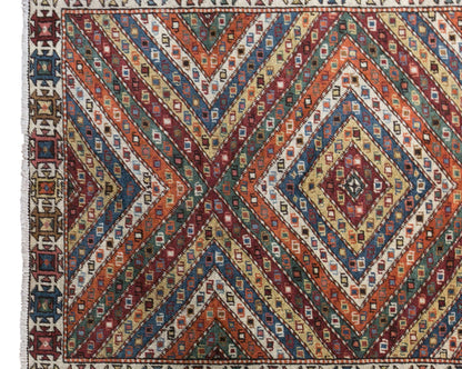 Vintage Turkish Rug, 102 × 190 cm / 3.3 x 6.2 ft Handmade Wool Rug