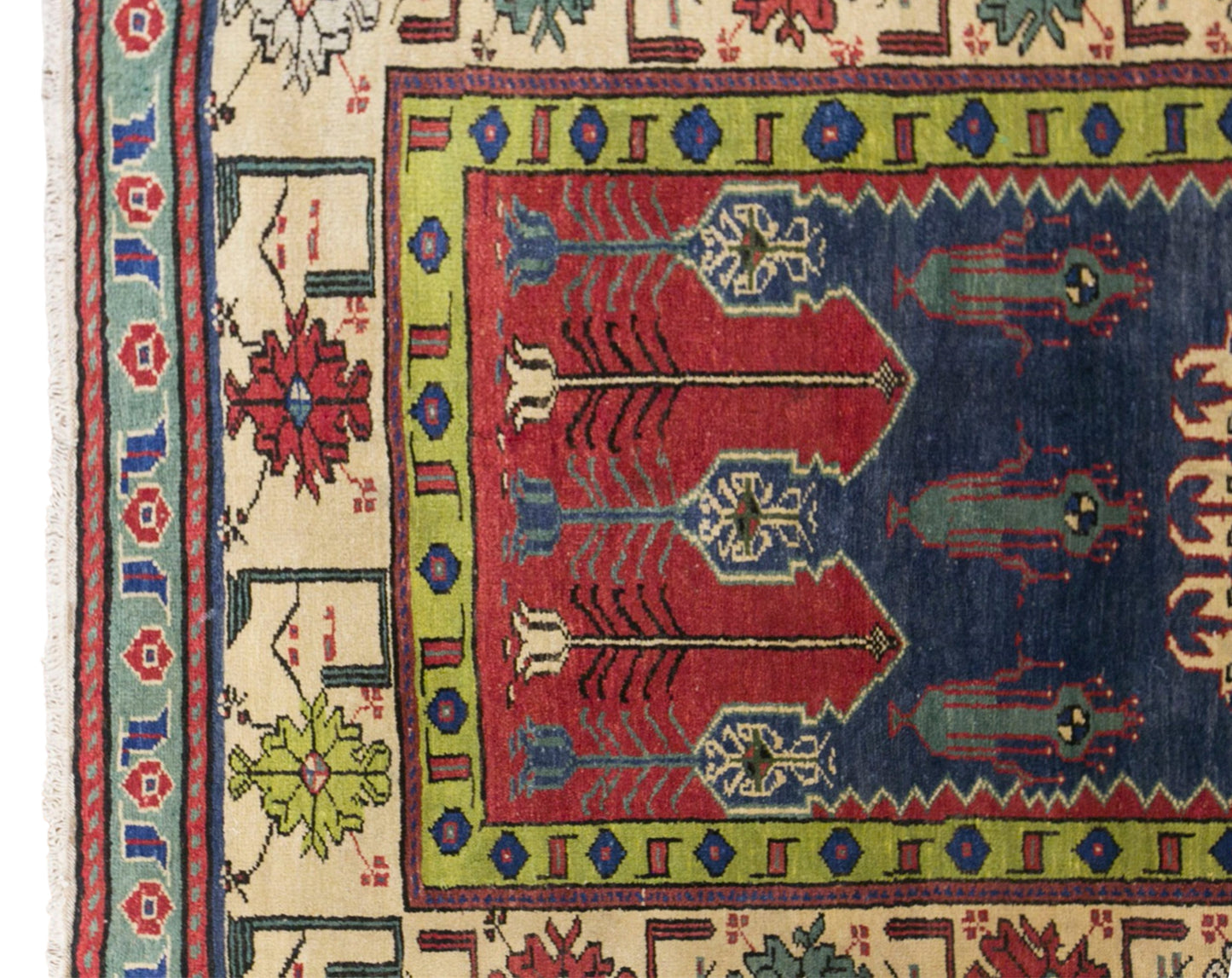 Vintage Konya Rug, 125 × 175 cm / 4.1 x 5.7 ft Handmade Wool Rug