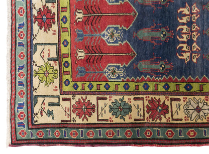Vintage Konya Rug, 125 × 175 cm / 4.1 x 5.7 ft Handmade Wool Rug