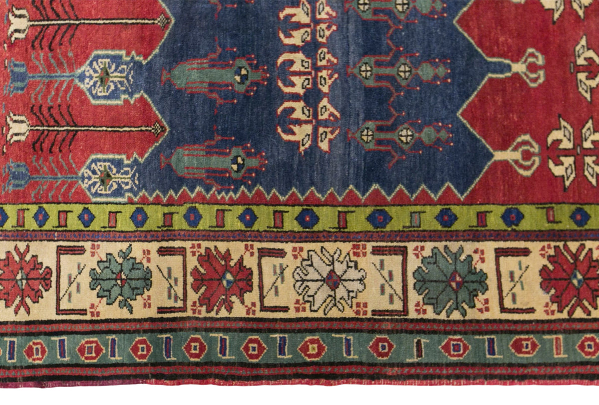 Vintage Konya Rug, 125 × 175 cm / 4.1 x 5.7 ft Handmade Wool Rug