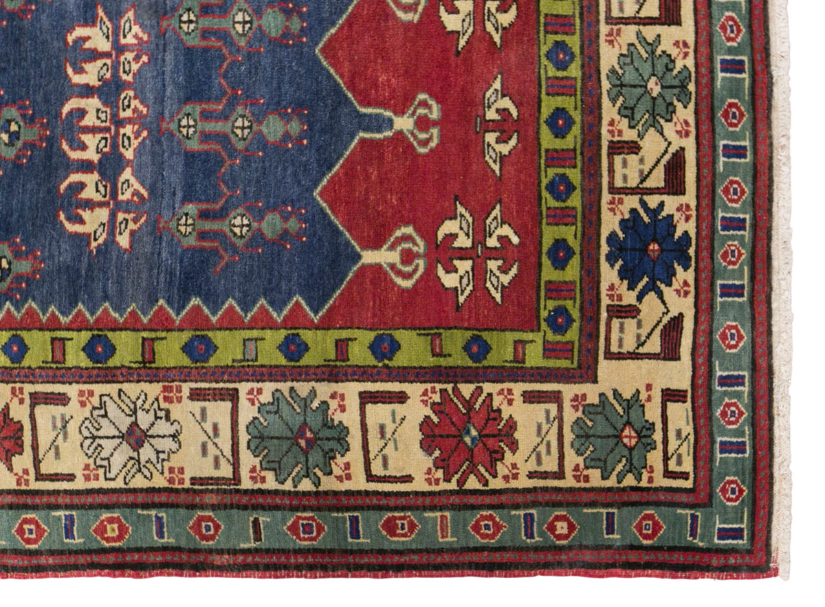Vintage Konya Rug, 125 × 175 cm / 4.1 x 5.7 ft Handmade Wool Rug