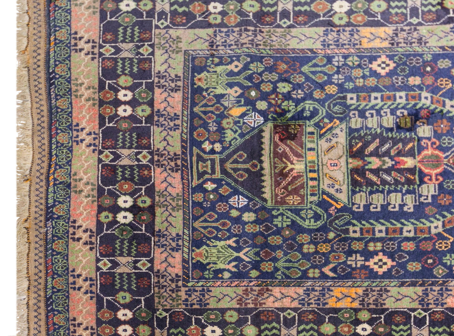 Vintage Konya Rug, 115 × 205 cm / 3.8 x 6.7 ft Handmade Wool Rug