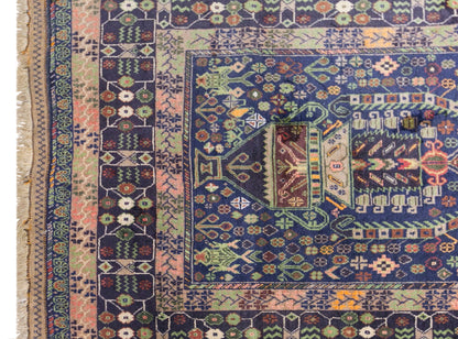 Vintage Konya Rug, 115 × 205 cm / 3.8 x 6.7 ft Handmade Wool Rug