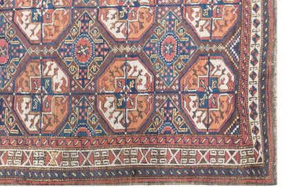 Vintage Turkmen Runner Rug, 96 × 220 cm / 3.1 x 7.2 ft Handmade Wool Rug