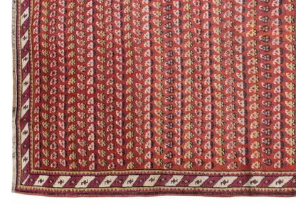 Vintage Turkish Runner Rug, 112 × 290 cm / 3.7 x 9.5 ft Handmade Wool Rug