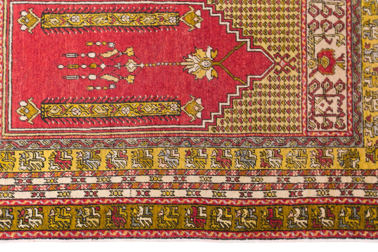 Vintage Avanos Rug, 120 × 192 cm / 3.9 x 6.3 ft Handmade Wool Rug