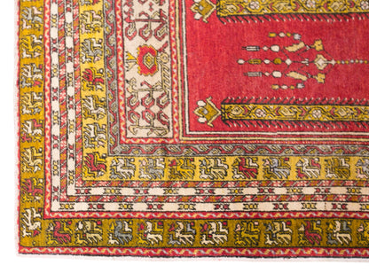 Vintage Avanos Rug, 120 × 192 cm / 3.9 x 6.3 ft Handmade Wool Rug
