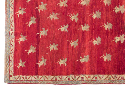 Vintage Oushak Kula Runner Rug, 113 × 360 cm / 3.7 x 12 ft Handmade Wool Rug