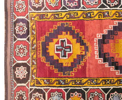 Vintage Konya Rug, 90 × 175 cm / 3 x 5.7 ft Handmade Wool Rug