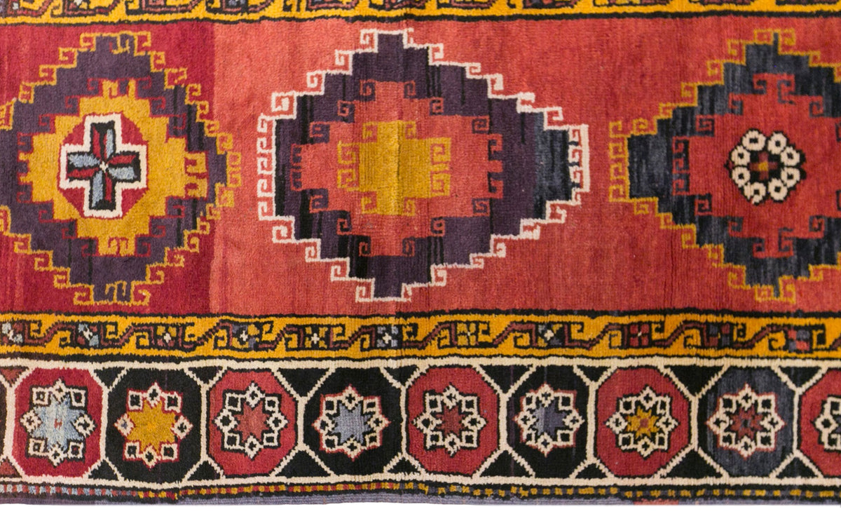 Vintage Konya Rug, 90 × 175 cm / 3 x 5.7 ft Handmade Wool Rug