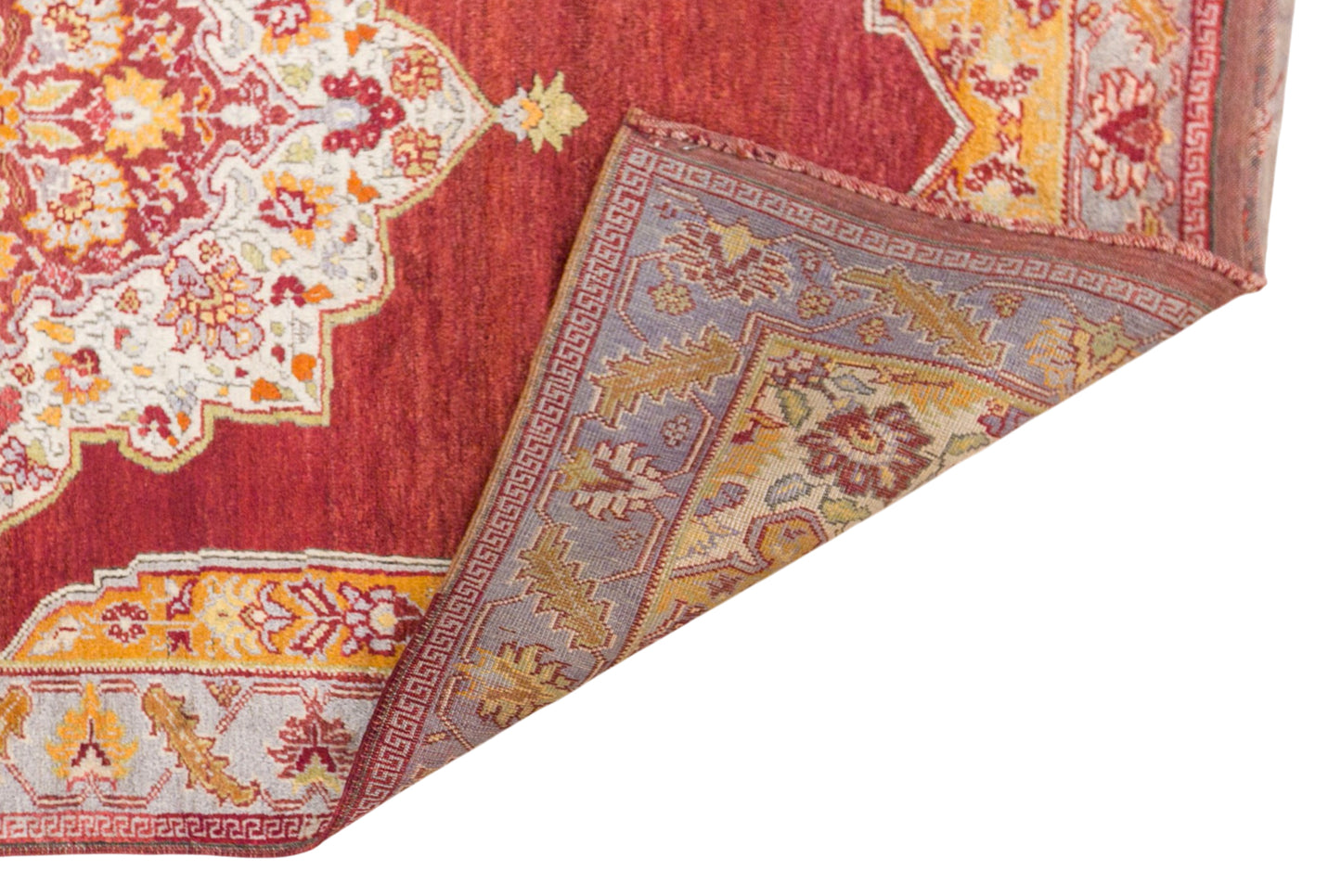 Vintage Karapinar Konya Rug, 132 × 205 cm / 4.3 x 6.7 ft Handmade Wool Rug