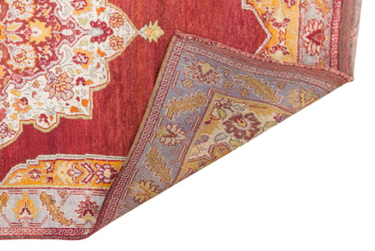 Vintage Karapinar Konya Rug, 132 × 205 cm / 4.3 x 6.7 ft Handmade Wool Rug