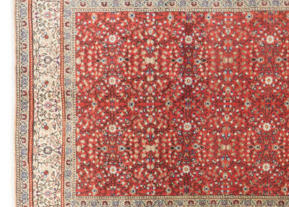 Vintage Kayseri Rug, 122 × 173 cm / 4 x 5.7 ft Handmade Wool Cotton Rug
