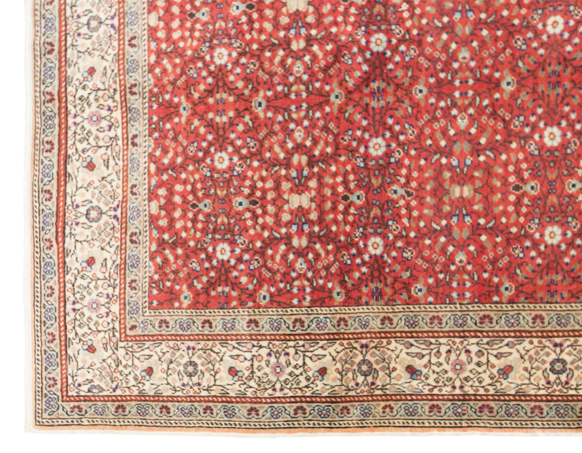 Vintage Kayseri Rug, 122 × 173 cm / 4 x 5.7 ft Handmade Wool Cotton Rug