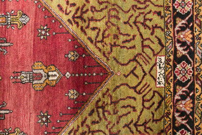 Vintage Konya Sille Rug, 117 × 175 cm / 3.8 x 5.7 ft Handmade Wool Rug