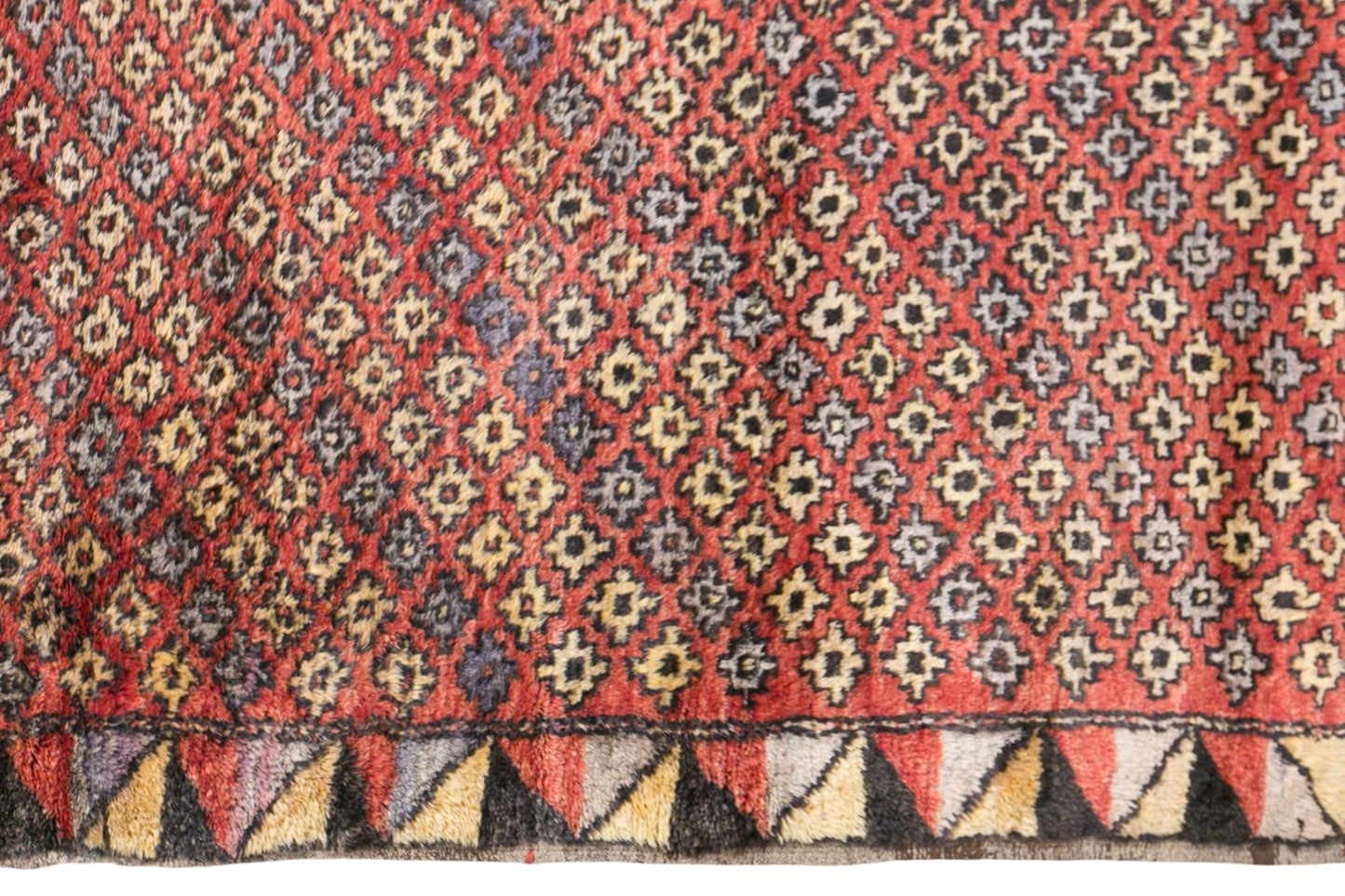 Vintage Konya Derbent Rug, 110 × 185 cm / 3.6 x 6.1 ft Handmade Wool Rug